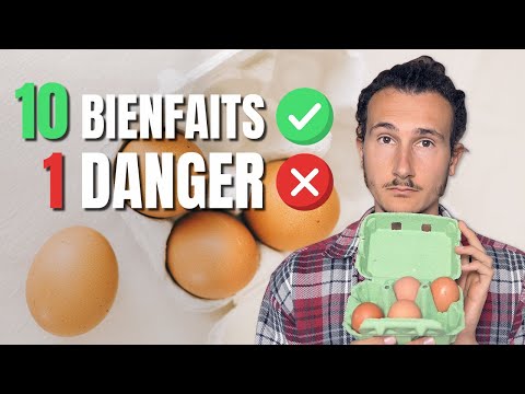 OEUF : 10 Bienfaits &amp; 1 Danger ❌🥚